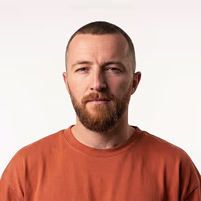 Vali Tronaru – brand and product designer, professional portrait.